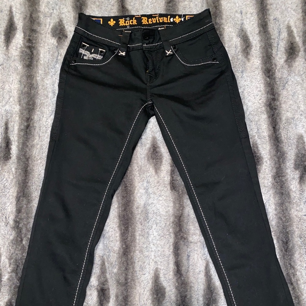 Rock Revival skinny crop
